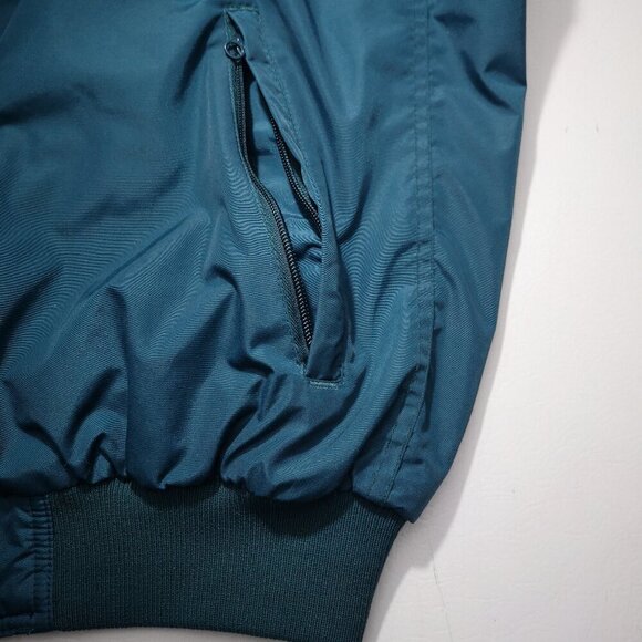 Columbia Sportswear Co. Men's Size Large Teal Green Full Zip Fleece Lined Jacket - Picture 5 of 8
